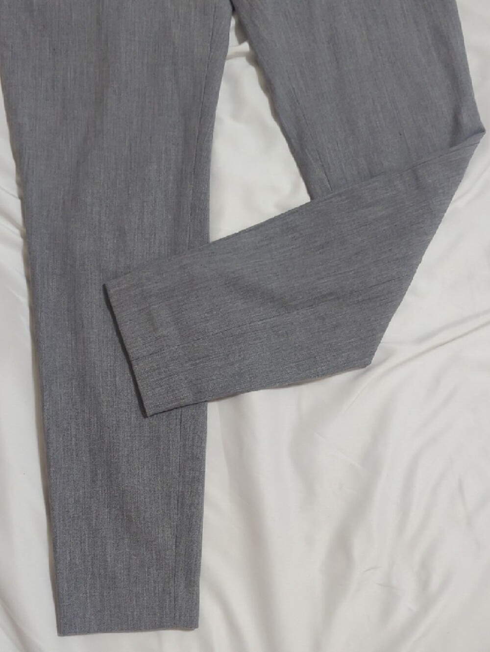 Express Skinny Mid Rise Stretch+, Color Gray Size 4 - Picture 6 of 13